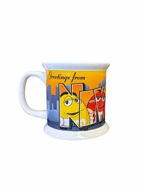 M&M'S‎ Greetings From New York Ceramic Souvenir Mug - Vintage